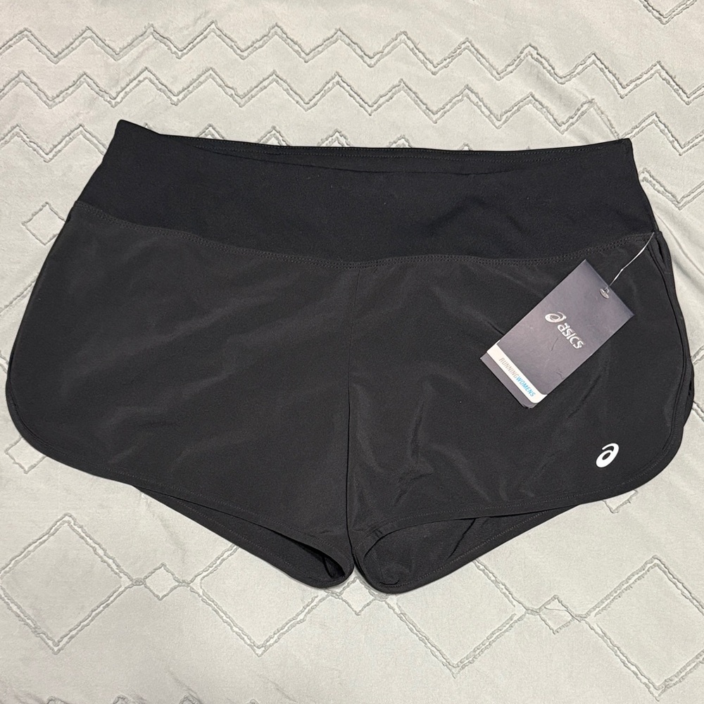 ASICS Women's Athletic Black Shorts